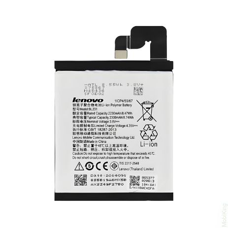 Lenovo Акумулятори S90, Vibe X2 (BL231) [Original PRC] 12 міс. гарантії