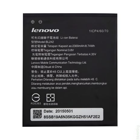 Lenovo BL242 Аккумулятор для моделей: A6010, A6000, K3, K30, A2020 [Оригинал PRC] 12 мес. гарантии