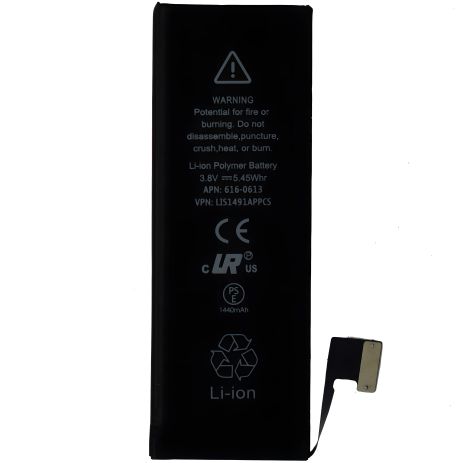 Аккумулятор для Apple iPhone 5 (5G) (1440 mAh) [Original PRC] с гарантией 12 мес.