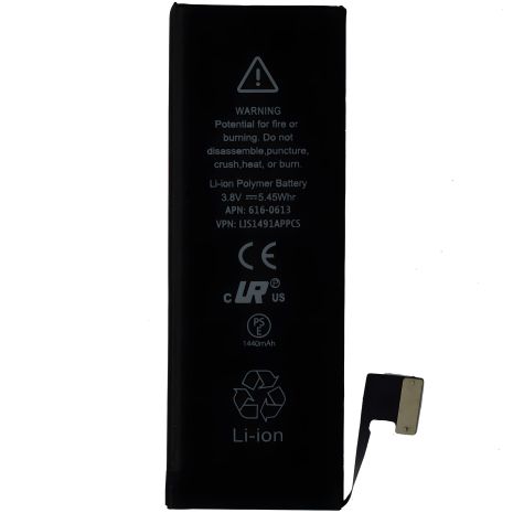 Оригінальний акумулятор Apple iPhone 5 (5G) (1440mAh) з 12 міс. гарантії