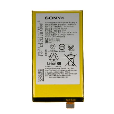 Акумулятор для Sony Xperia Z5 MINI/LIS1594ERPC [Original] 12 міс. гарантії