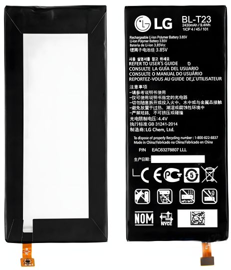 Аккумулятор LG BL-T23 (X Cam/K580/K500/F690) [PRC Original] 12 мес. гарантии