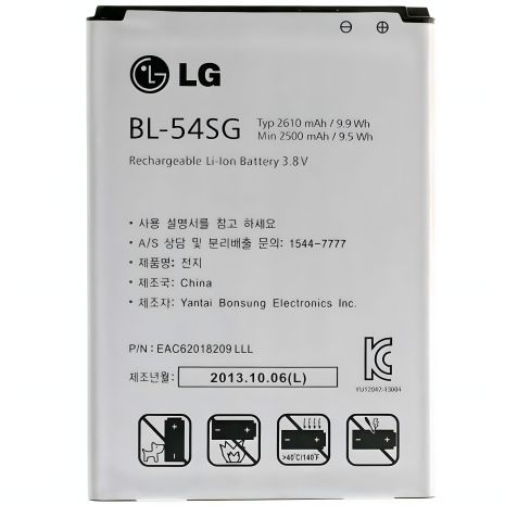 Original LG BL-54SG F300L Акумулятор, 12 міс. гарантії
