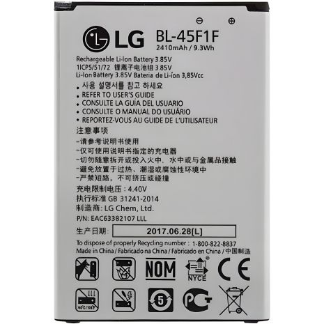 LG BL-45F1F (M160/M200N/ MS210/ X230 (2017)/ X240 (2017)/ US215/ K10 Pro) Акумулятор [Original PRC] 12 міс. гарантії