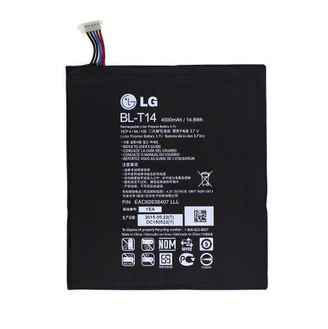 Акумулятор LG BL-T14 V490 Pad 8.0 4G [Original PRC] 12 міс. гарантії