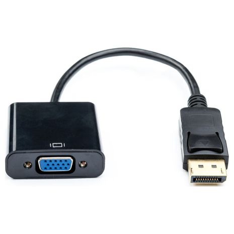 Кабель PowerPlant DisplayPort (M) - VGA (M), 1 м