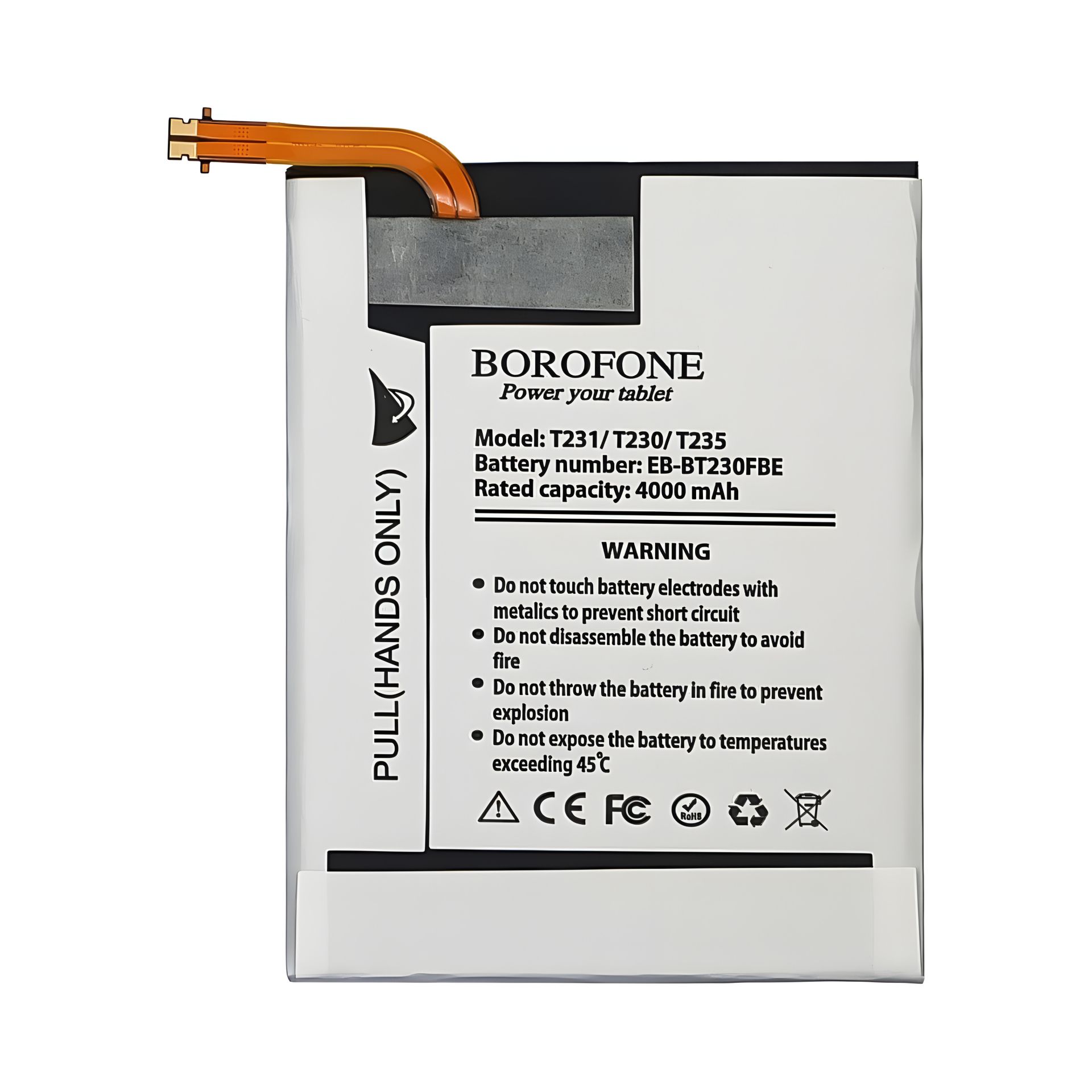 Borofone EB-BT230FBE для Samsung T231/ T230/ T235 Аккумулятор Borofone EB-BT230FBE для Samsung T231/ T230/ T235 Аккумулятор