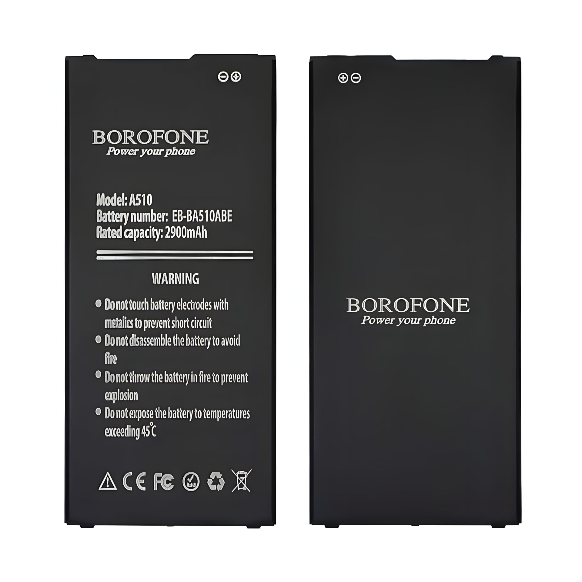 Аккумулятор Borofone EB-BA510ABE для Samsung A510 A5 (2016) Аккумулятор Borofone EB-BA510ABE для Samsung A510 A5 (2016)