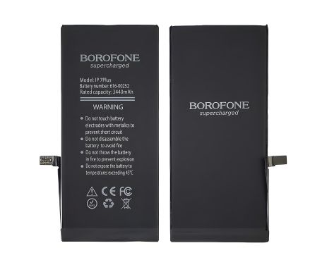 Аккумулятор Borofone для Apple iPhone 7 Plus, усиленный (3440 mAh) Аккумулятор Borofone для Apple iPhone 7 Plus, усиленный (3440 mAh)