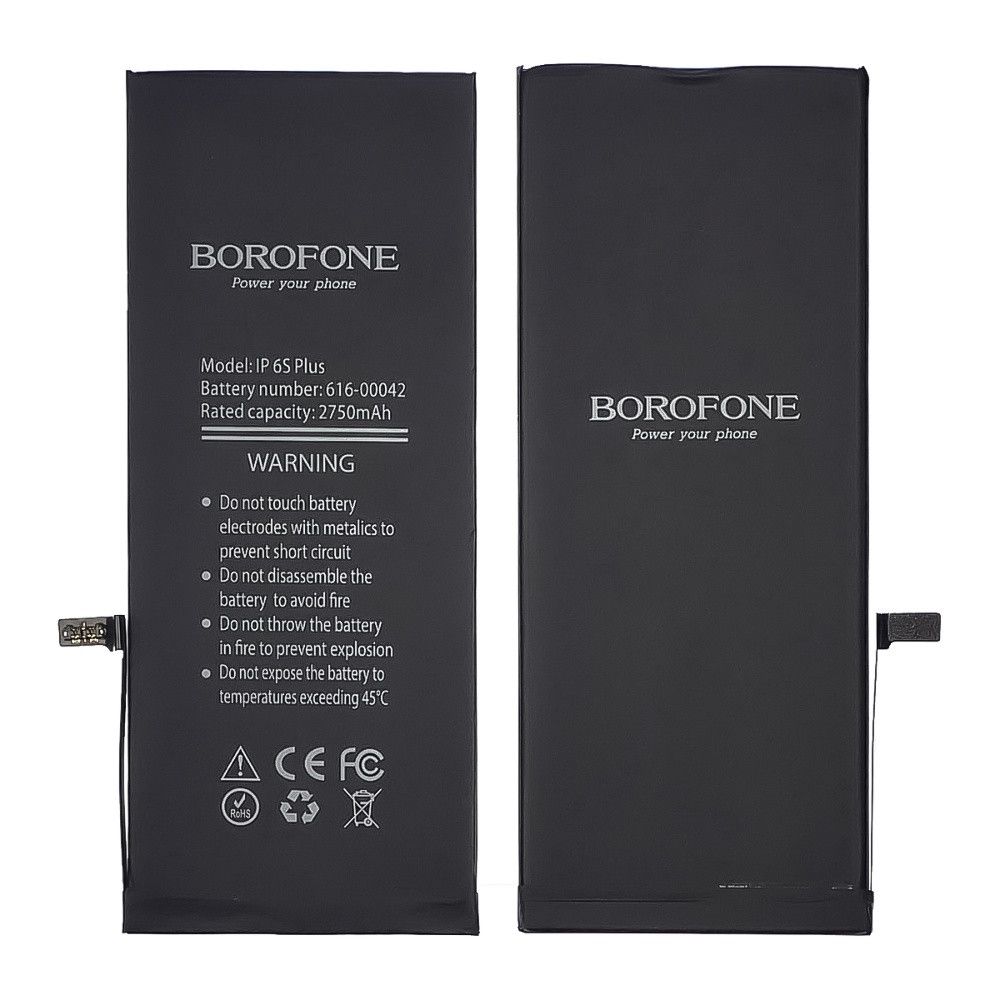 Акумулятор Borofone для Apple iPhone 6S Plus 2750 mAh Акумулятор Borofone для Apple iPhone 6S Plus 2750 mAh