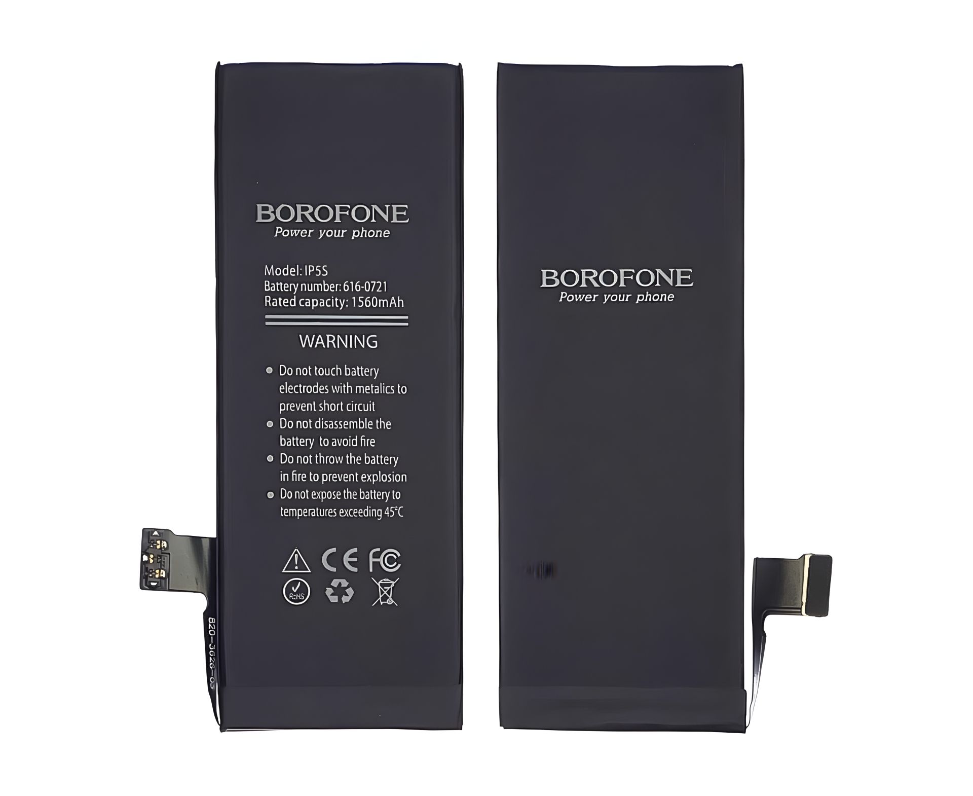 Акумулятор Borofone для Apple iPhone 5S/5C Акумулятор Borofone для Apple iPhone 5S/5C