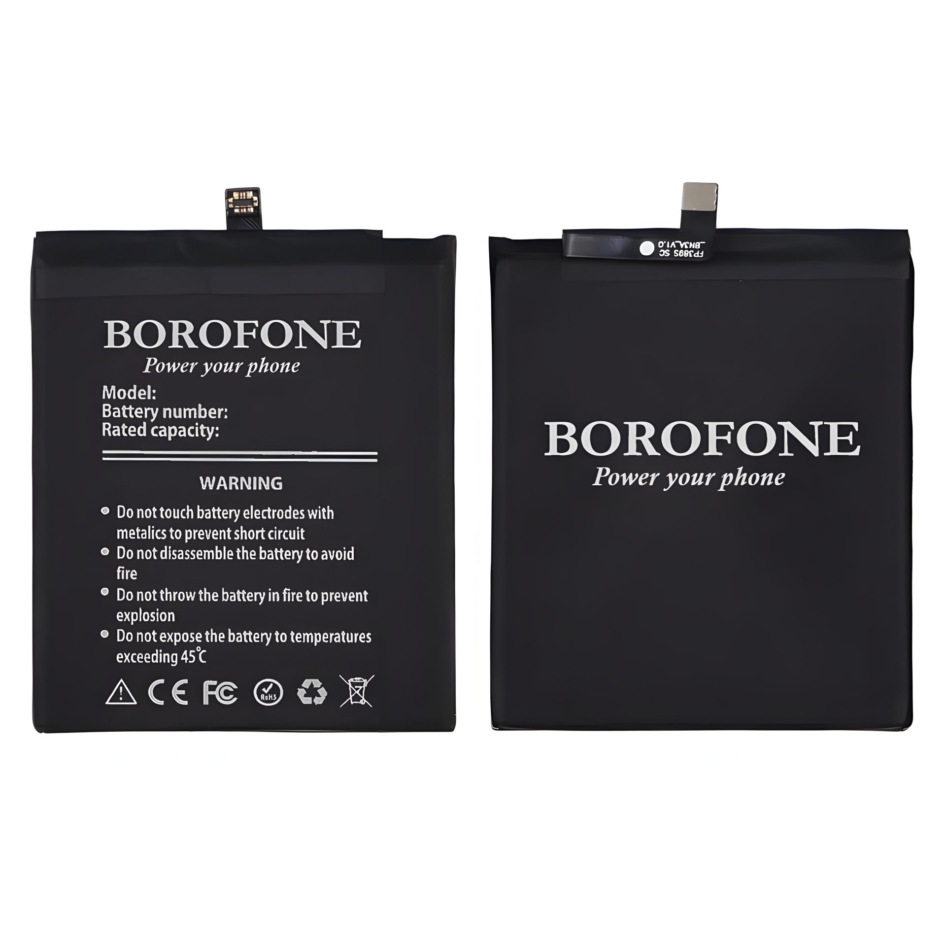 Аккумулятор Borofone BN3A для смартфона Xiaomi Redmi Go Аккумулятор Borofone BN3A для смартфона Xiaomi Redmi Go