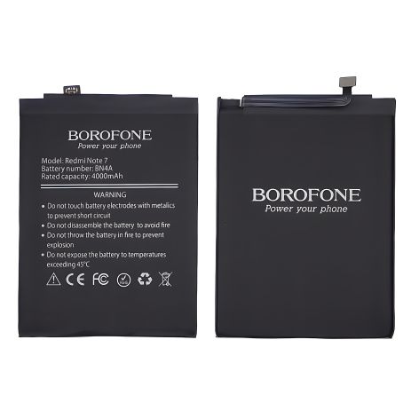 Аккумулятор Borofone BN4A для смартфона Xiaomi Redmi Note 7 Аккумулятор Borofone BN4A для смартфона Xiaomi Redmi Note 7