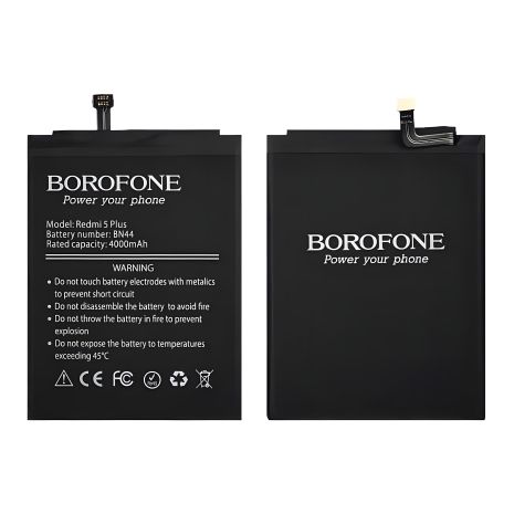 Смартфонний акумулятор Borofone BN44 для Xiaomi Redmi 5 Plus