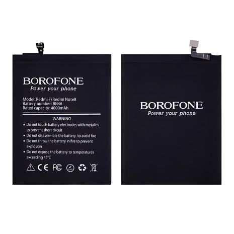 Акумулятор Borofone BN46 для Xiaomi Redmi 7/ Redmi Note 8/ Redmi Note 6/ Redmi Note 8T