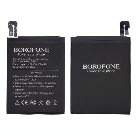 Borofone аккумулятор для Xiaomi Redmi Note 6 Pro BN48 Borofone аккумулятор для Xiaomi Redmi Note 6 Pro BN48