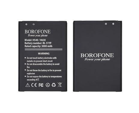 Аккумулятор Borofone BL-51YF для LG H540/ H630 G4 Аккумулятор Borofone BL-51YF для LG H540/ H630 G4