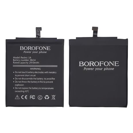 Акумулятор Borofone для Xiaomi Redmi 5A BN34 Акумулятор Borofone для Xiaomi Redmi 5A BN34