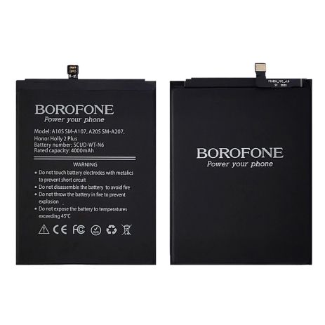 Акумулятор Borofone SCUD-WT-N6 Samsung A10S A107/ A20S A207/ Honor Holly 2 Plus Акумулятор Borofone SCUD-WT-N6 Samsung A10S A107/ A20S A207/ Honor Holly 2 Plus