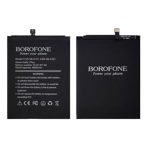 Акумулятор Borofone SCUD-WT-N6 Samsung A10S A107/ A20S A207/ Honor Holly 2 Plus Акумулятор Borofone SCUD-WT-N6 Samsung A10S A107/ A20S A207/ Honor Holly 2 Plus