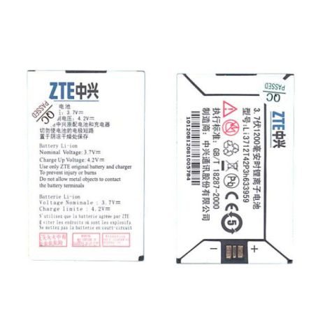 Акумулятор для ZTE Blade V880/ZTE Blade II V880+/LI3712T42P3H633959 (1250 mAh) [Original PRC] 12 міс. гарантії