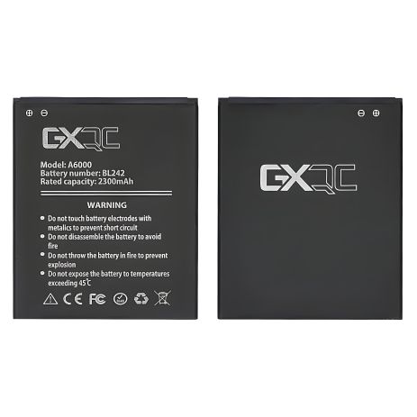Акумулятор GX BL242 для Lenovo A6000/A6000 Plus/A6010/A2020 Vibe C/A3690/A3860/A3900