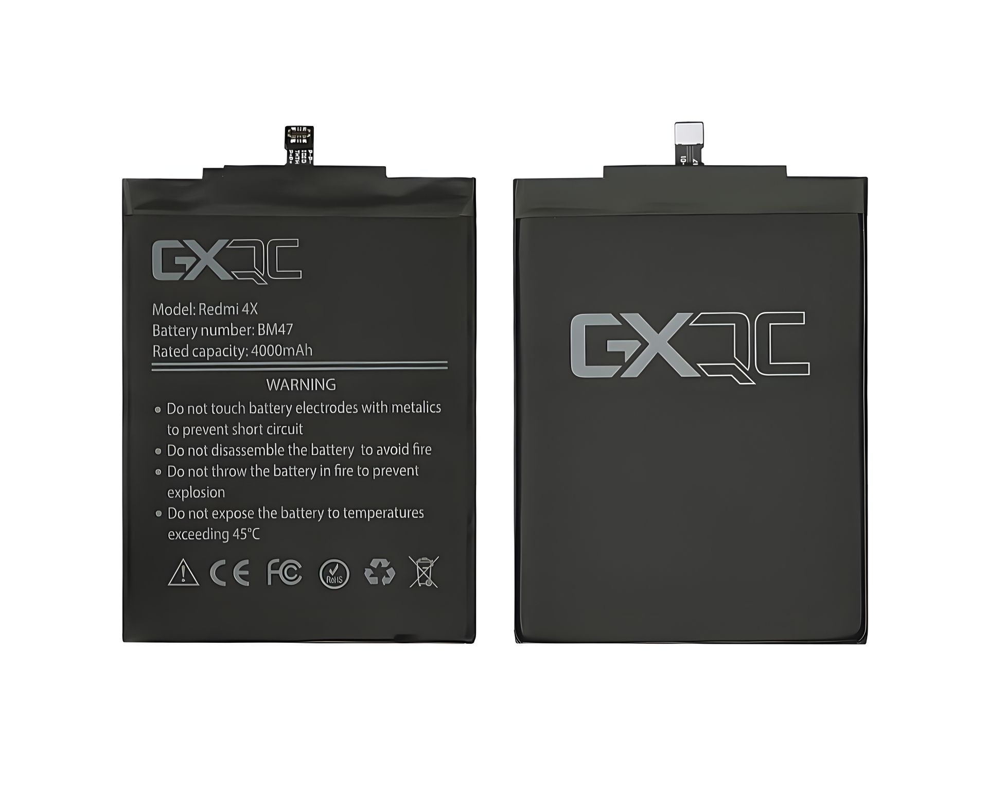 Акумулятор GX BM47 для Xiaomi моделей Redmi 4X, Redmi 3, Redmi 3S, Redmi 3 Pro, Redmi 3X Акумулятор GX BM47 для Xiaomi моделей Redmi 4X, Redmi 3, Redmi 3S, Redmi 3 Pro, Redmi 3X