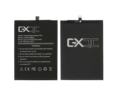 Акумулятор GX BN52 для Xiaomi Redmi Note 9 Pro