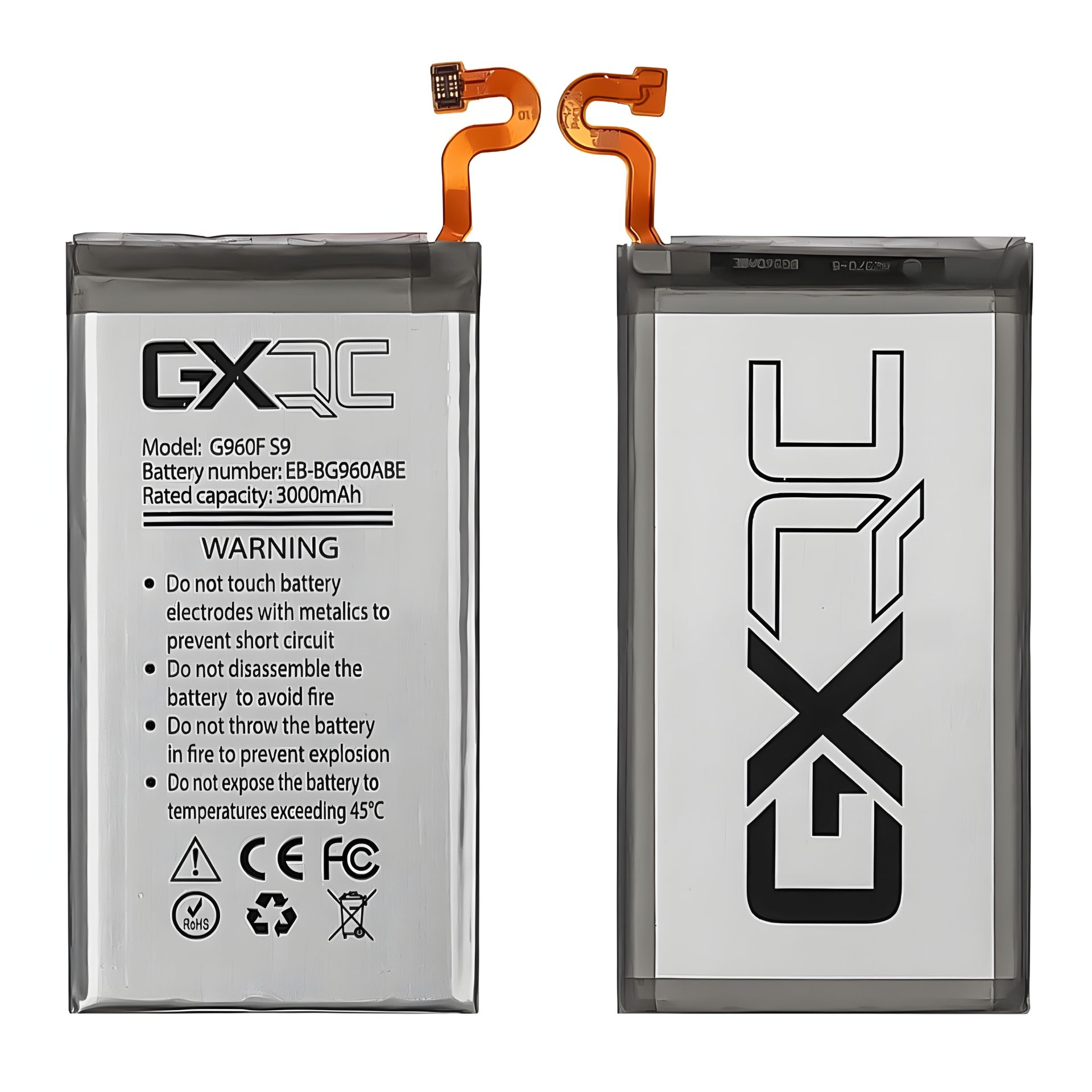 Аккумулятор GX EB-BG960ABE для Samsung G960F S9 3000 mAh Аккумулятор GX EB-BG960ABE для Samsung G960F S9 3000 mAh