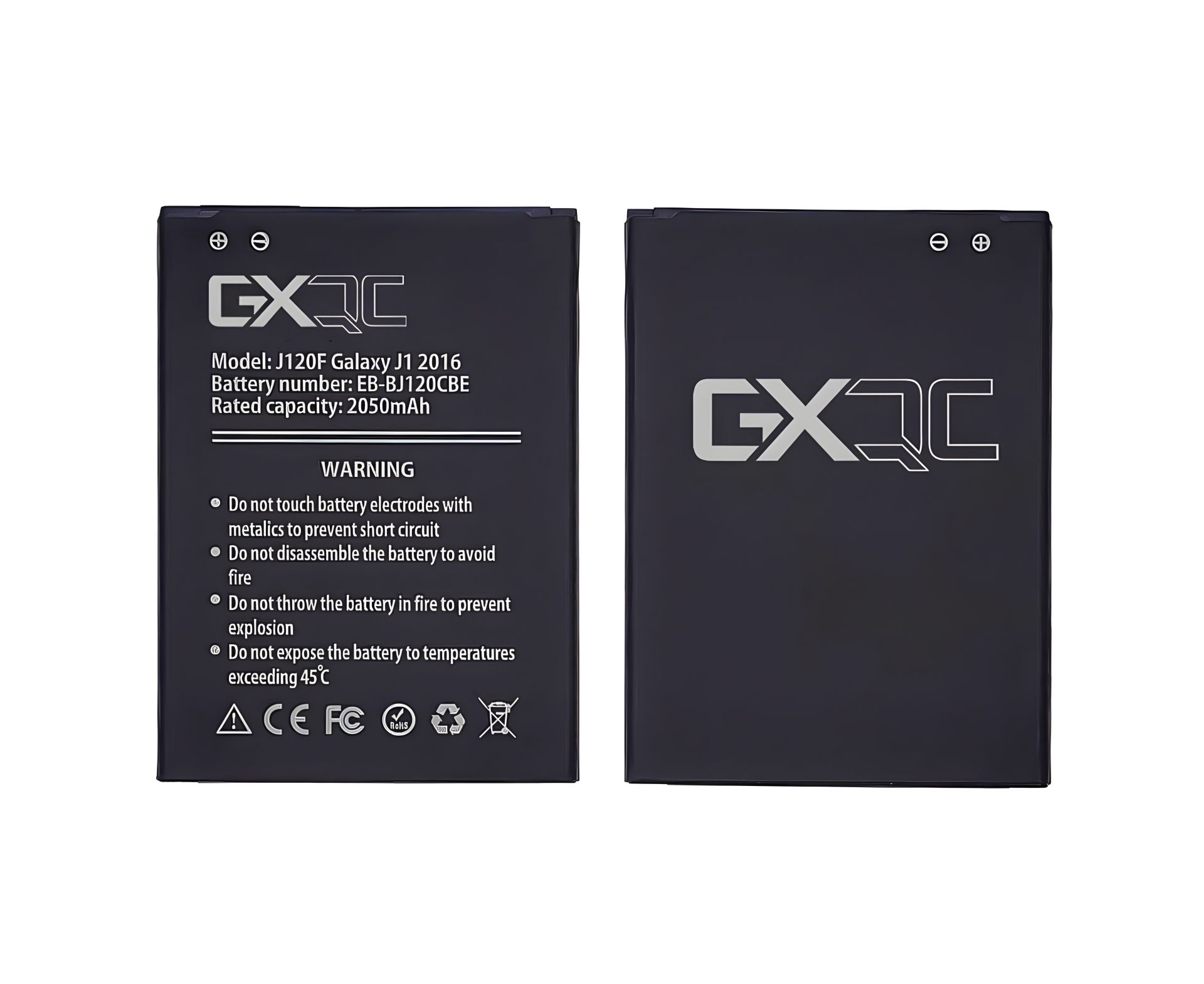 Аккумулятор GX EB-BJ120CBE для Samsung J120 J1 (2016)/ J120H Аккумулятор GX EB-BJ120CBE для Samsung J120 J1 (2016)/ J120H