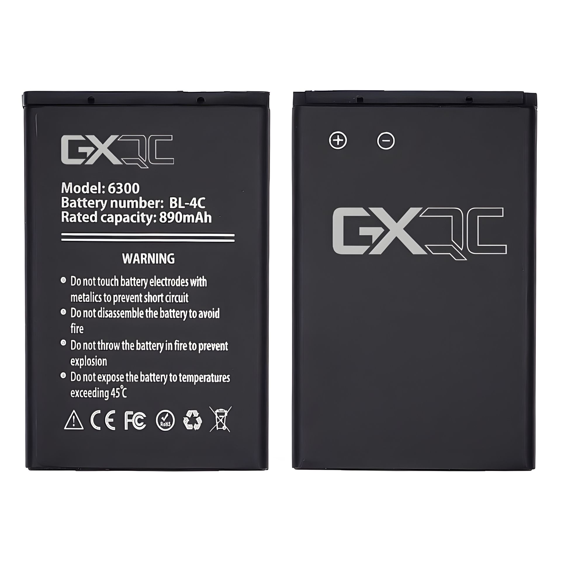 Акумулятор GX BL-4C для Nokia 6300/5100/6100/6260/7200/7270/7610/X2-00/C2-05 Акумулятор GX BL-4C для Nokia 6300/5100/6100/6260/7200/7270/7610/X2-00/C2-05