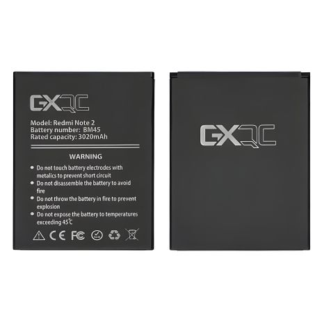 Акумулятор GX BM45 для Xiaomi Redmi Note 2 Акумулятор GX BM45 для Xiaomi Redmi Note 2