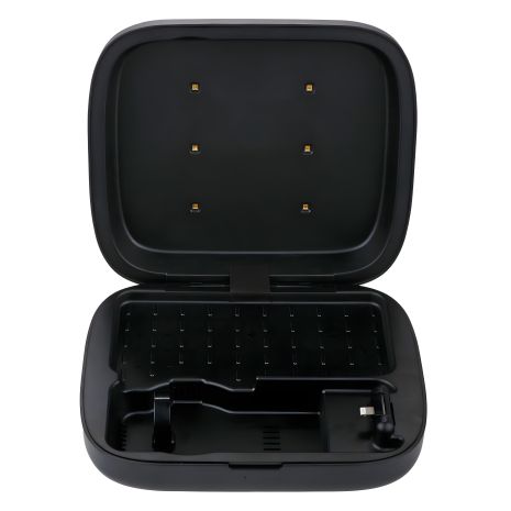 Беспроводное ЗУ 3 в 1 + Стерилизатор 1,5a Black