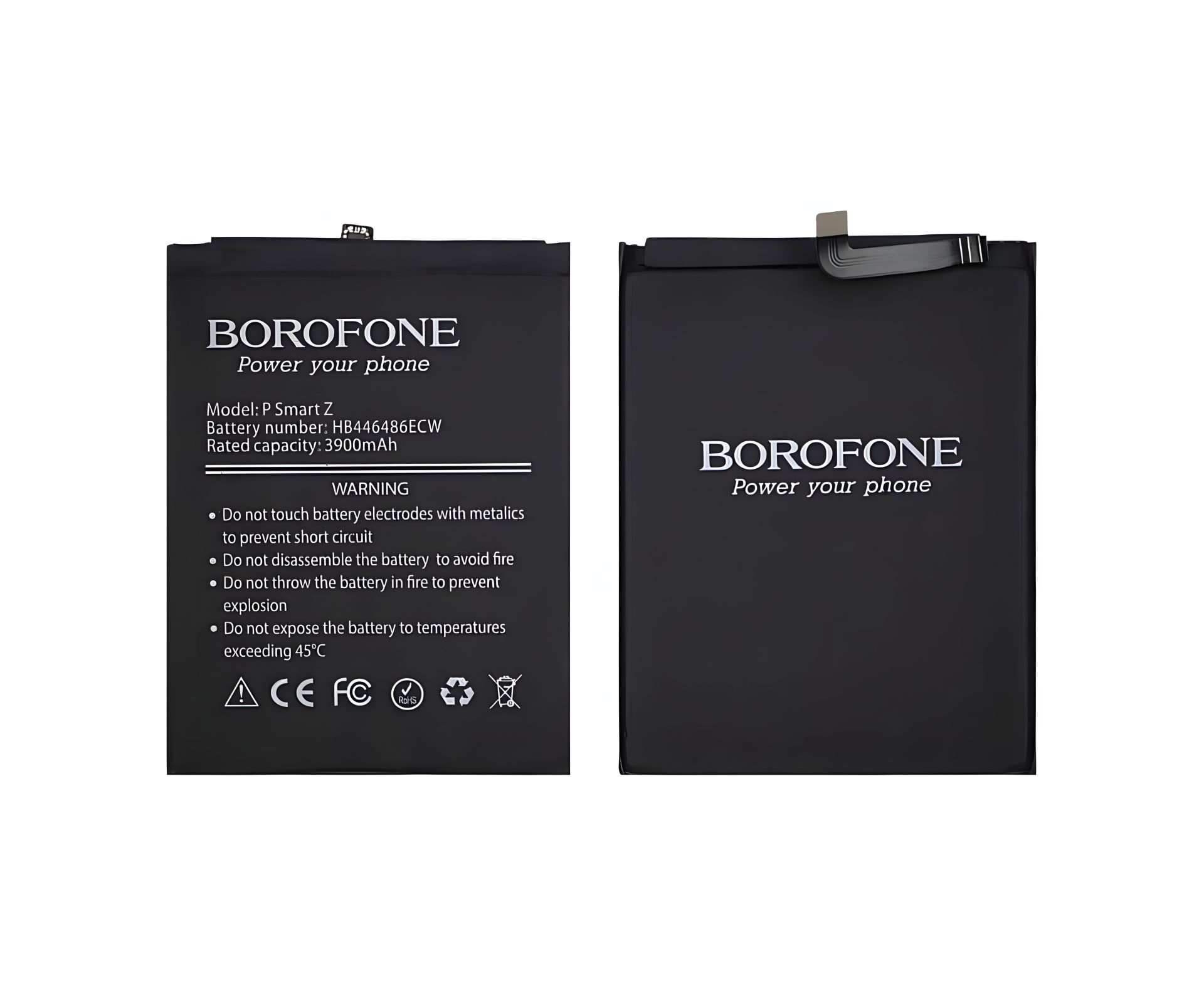 Аккумулятор Borofone HB446486ECW для Huawei P Smart Z/ P20 Lite (2019)/ Honor 9X/ Y9 Prime (2019) Аккумулятор Borofone HB446486ECW для Huawei P Smart Z/ P20 Lite (2019)/ Honor 9X/ Y9 Prime (2019)