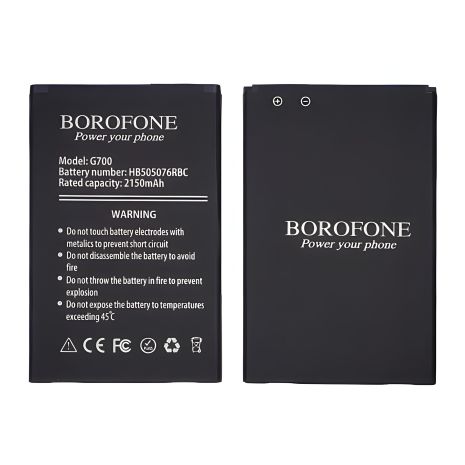 Акумулятор Borofone для Huawei G700/G610/Y600/Y3 II (HB505076RBC)