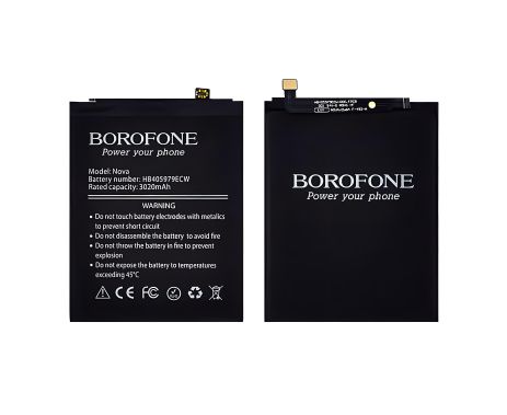 Акумулятор Borofone HB405979ECW для моделей Huawei Nova/ Honor 6A/ Y5 (2017)/ Y6/ Y6 Pro (2017)/ P9 Lite mini Акумулятор Borofone HB405979ECW для моделей Huawei Nova/ Honor 6A/ Y5 (2017)/ Y6/ Y6 Pro (2017)/ P9 Lite mini