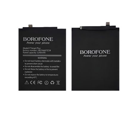Borofone HB356687ECW Аккумулятор для Huawei P Smart Plus/ Mate 10 Lite/ Nova 2 Plus (2017)/ Nova 3i/ Honor 7X/ P30 Lite Borofone HB356687ECW Аккумулятор для Huawei P Smart Plus/ Mate 10 Lite/ Nova 2 Plus (2017)/ Nova 3i/ Honor 7X/ P30 Lite