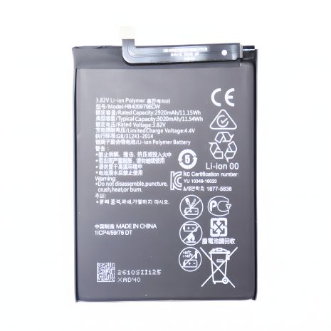 Акумулятор Huawei Y6 2019 (MRD-LX1F, MRD-LX1, MRD-LX3, MRD-LX1N) HB405979ECW 3020 mAh [Original PRC] 12 міс. гарантії