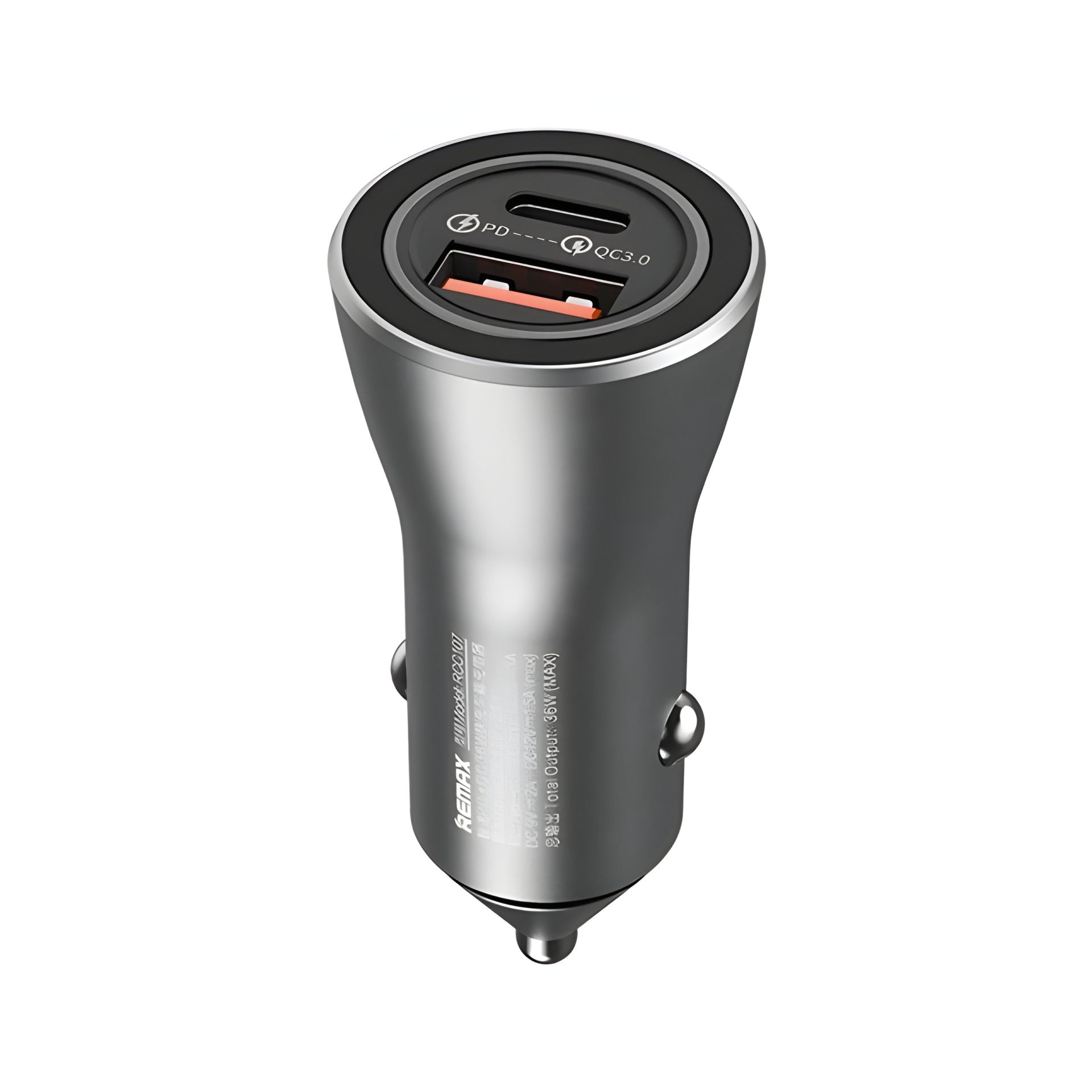 Автомобильное ЗУ Remax RCC107, 36W, PD+QC, Черное Автомобильное ЗУ Remax RCC107, 36W, PD+QC, Черное