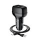 Автомобільний ЗП Hoco Z36 (2USB/2.4A) + Cable Type-C Black Автомобільний ЗП Hoco Z36 (2USB/2.4A) + Cable Type-C Black
