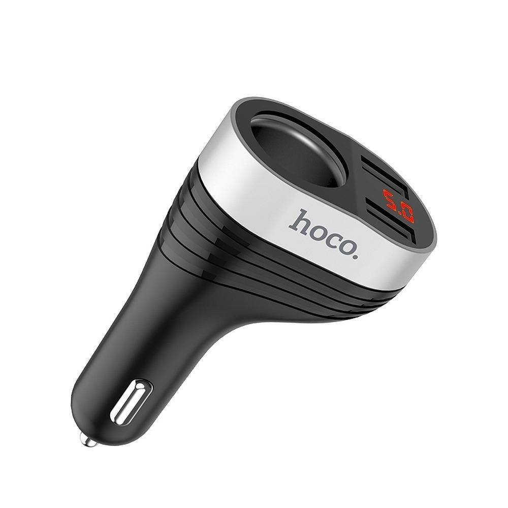Автомобильное ЗУ Hoco Z29 Regal Digital Display Cigarette Lighter 2USB 3.1A Black Автомобильное ЗУ Hoco Z29 Regal Digital Display Cigarette Lighter 2USB 3.1A Black
