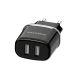 Зарядное устройство Borofone BA25A 2USB 2.4A Black Зарядное устройство Borofone BA25A 2USB 2.4A Black