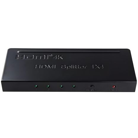 Спліттер HDMI 1x4 PowerPlant V1.4, 4K (HDSP4-M)