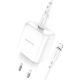 Зарядное устройство Borofone BN3 Premium PD 20W Type-C to Lightning QC3.0 White