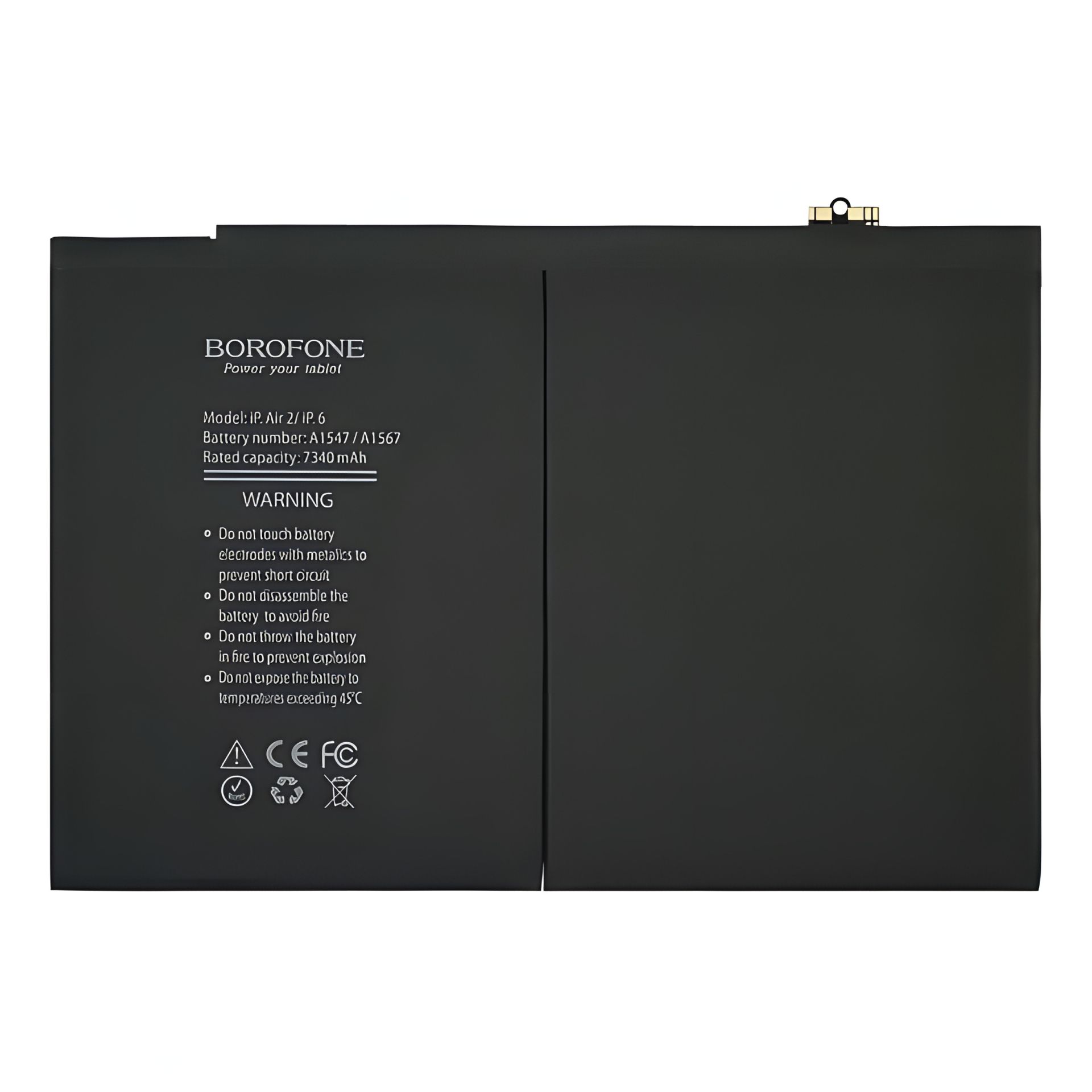 ΠΠΊΡΠΌΡΠ»ΡΡΠΎΡ Borofone A1547 Π΄Π»Ρ Apple iPad Air 2/iPad 6 ΠΠΊΡΠΌΡΠ»ΡΡΠΎΡ Borofone A1547 Π΄Π»Ρ Apple iPad Air 2/iPad 6