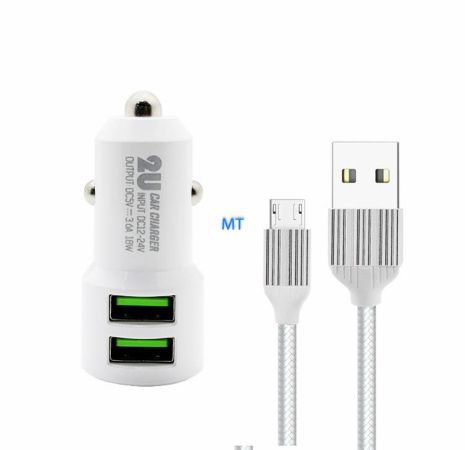 Автомобильное ЗУ LDNIO C309 / micro-USB White