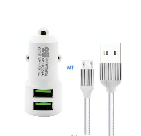 Автомобільне ЗУ LDNIO C309 / micro-USB White Автомобільне ЗУ LDNIO C309 / micro-USB White