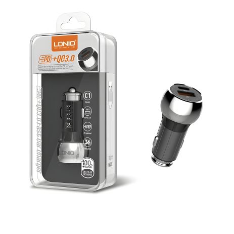 Автомобільне ЗУ LDNIO C1/micro-USB Black Автомобільне ЗУ LDNIO C1/micro-USB Black