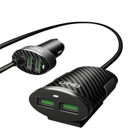 Автомобільне ЗУ LDNIO C502 Black Автомобільне ЗУ LDNIO C502 Black