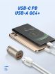 Автомобільне ЗУ LDNIO C506Q/type-C/Lightning Сталевий Автомобільне ЗУ LDNIO C506Q/type-C/Lightning Сталевий